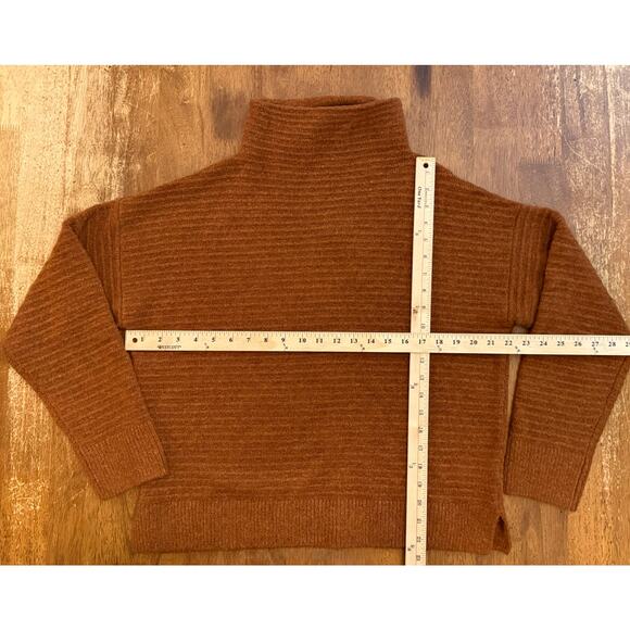 NWT Madewell Women’s Mock Turtleneck Sweater, Large - Picture 4 of 8